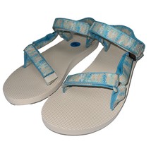 Teva Sandals Womens Blue Original Universal Trail Hiking Sport Strappy Quick Dry - £49.19 GBP