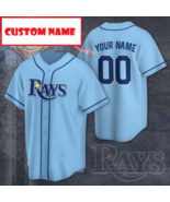 Personalized You Tampa Bay Rays Baseball Jersey Custom Name Size S-5XL - £39.25 GBP
