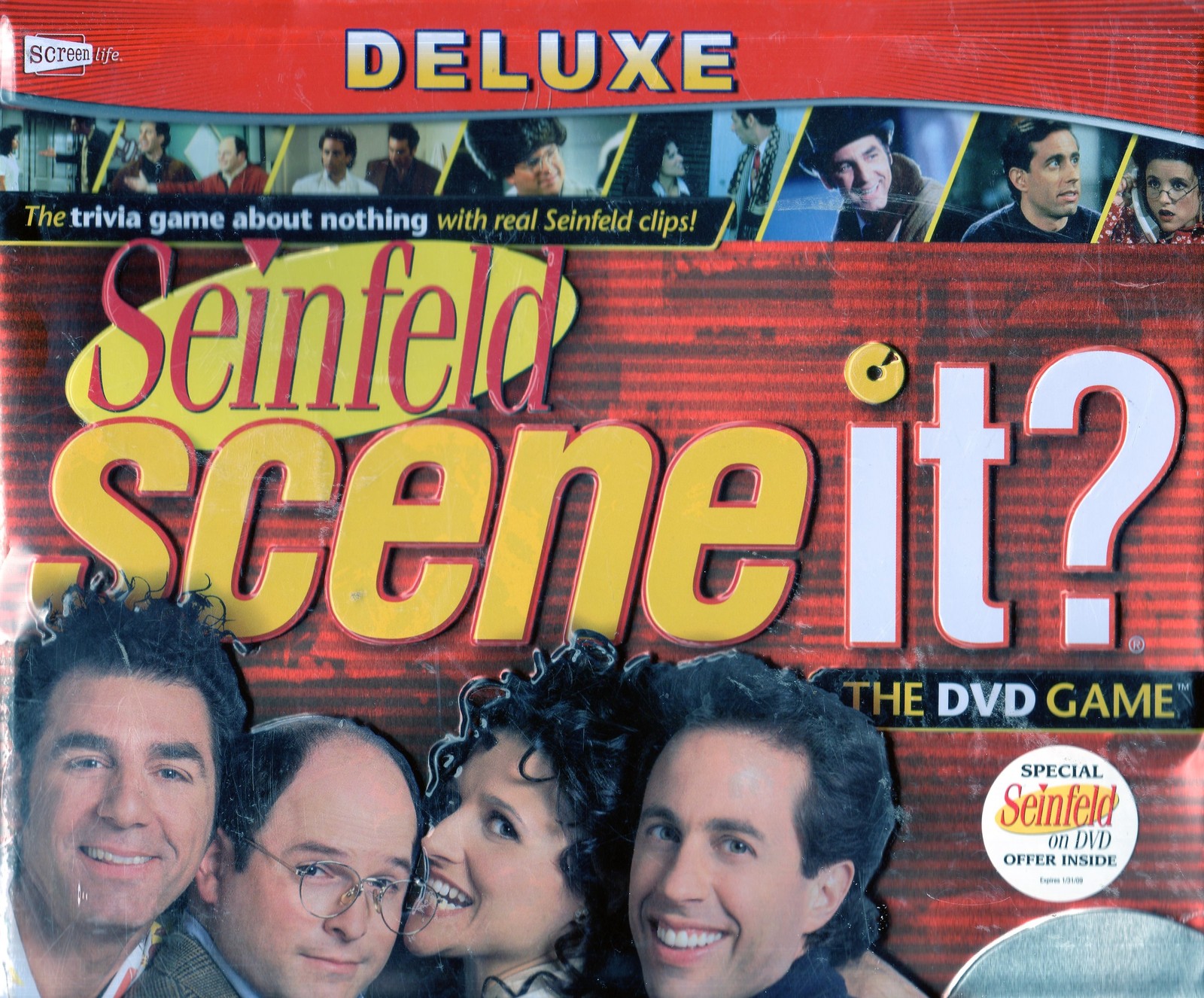 Seinfeld Scene It ? - Deluxe - Board Game - $14.80