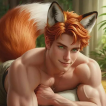 Gentle Kitsune, Your Sweet Boyfriend, Spirit Companion, Loyal Partner  - $59.99