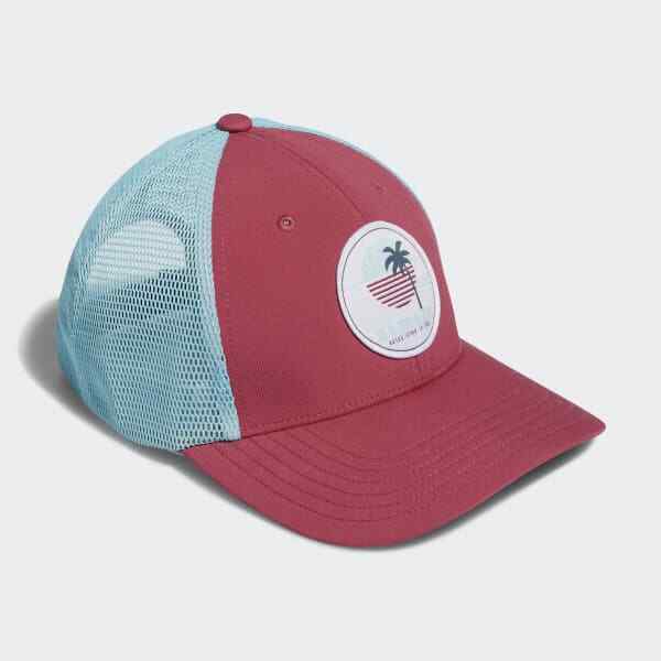 Adidas GJ7051 Trucker Patch Wild Pink Adjustable Snapback Hat - $89.07