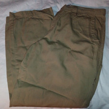 Columbia Sportswear Men&#39;s 40x32 Brown 100% Cotton Pants 210 AM8564 Omni Shield - £11.97 GBP