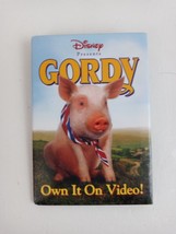 Disney Presents Gordy VHS Movie Promo Pin Button - $157.11 MXN