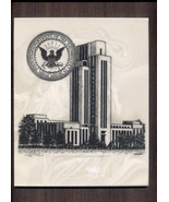 National Naval Medical Facility Bethesda Maryland Imitation Marble Wood ... - £15.72 GBP