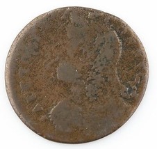 1786 Connecticut Drapé Buste Gauche, Penny, Marron Couleur, Bon État Col... - £53.81 GBP