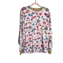 THE GRINCH Mens Size Large 42-44 Sleep Shirt Long Sleeve Pajama Top - $337.69 MXN