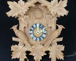 VINTAGE cuckoo clock 1970&#39;s birds GERMANY Black Forest &quot;HURBERT HERR TRI... - $159.99