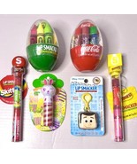 LiP SMACKER Bundle of 6 Collectible Coca-Cola Crayola Lip Balm Mixed Fla... - $15.98