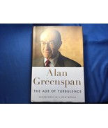 THE AGE OF TURBULENCE BY ALAN GREENSPAN HAND SIGNED 1st Edition - $67.86 CAD