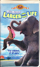 Larger than Life (VHS Movie) Bill Murray - £3.53 GBP