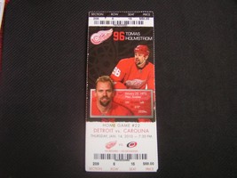 NHL 2009-10 Detroit Red Wings Ticket Stub Vs. Carolina 01-14-10 - £2.33 GBP