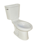 Seasons®  0.8 GPF Toilet Tank 12&quot; Rough-In ADA Elongated White - $383.03 CAD