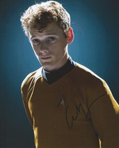 * Anton Yelchin Signed Photo 8 X10 Rp Auto Autographed Star Trek Chekov - £15.84 GBP