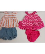 Carter&#39;s Top And Bottoms Infant Girls Size 3M (2 Outfits) - $134.70 MXN