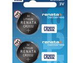 Renata CR2032 Batteries - 3V Lithium Coin Cell 2032 Battery (10 Count) - £3.84 GBP+