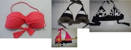 Tommy Bahama Bikini Top Nectarine L/Black Tortuga White S/Pink Navy S/Blk Wht Xl - £21.78 GBP+