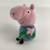 Ty Peppa Pig Little Brother George 6&quot; Plush Bean Bag Stuffed Animal Toy ... - £11.45 GBP