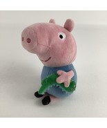 Ty Peppa Pig Little Brother George 6&quot; Plush Bean Bag Stuffed Animal Toy ... - £11.10 GBP