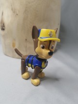 Paw Patrol Nick Jr Yellow Hat Figure Moveable Legs And Head Police Dog Chase - £4.98 GBP