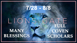 LION&#39;S GATE PORTAL 7/28 - 8/8/23 MOST EXTREME LUCK BLESSINGS 2023 MAGICK... - $147.77