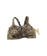 Victoria&#39;s Secret KNOCKOUT HIGH SUPPORT Sports Bra 38DD Black WhiteFront... - $37.15