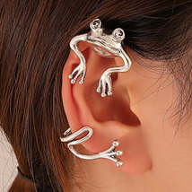 Silver-Plated Frog Ear Cuff - $11.99