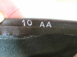 Rangoni Italy Reptile Embossed Leather Business Pumps Block Heels 10AA 41 - £36.87 GBP