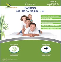 Four Seasons Essentials Twin Extra Long (Xl) Size Waterproof Mattress Protector - £33.75 GBP