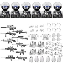 6PCS Modern City SWAT Ghost Commando Special Forces Army Soldier Figures... - $21.99