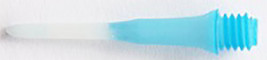  L-Style Short Lippoint 2-Tone 2ba Soft Dart Tips - Light Blue - £5.97 GBP