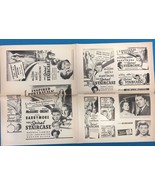 SPIRAL STAIRCASE Barrymore vintage theater owners 12&quot; x 19&quot; ad sheet cir... - £7.78 GBP