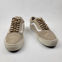 Vans Off The Wall Old Skool Lace Up Beige Skate Shoes Sz 7.5 Mens 9 Womens - £15.09 GBP