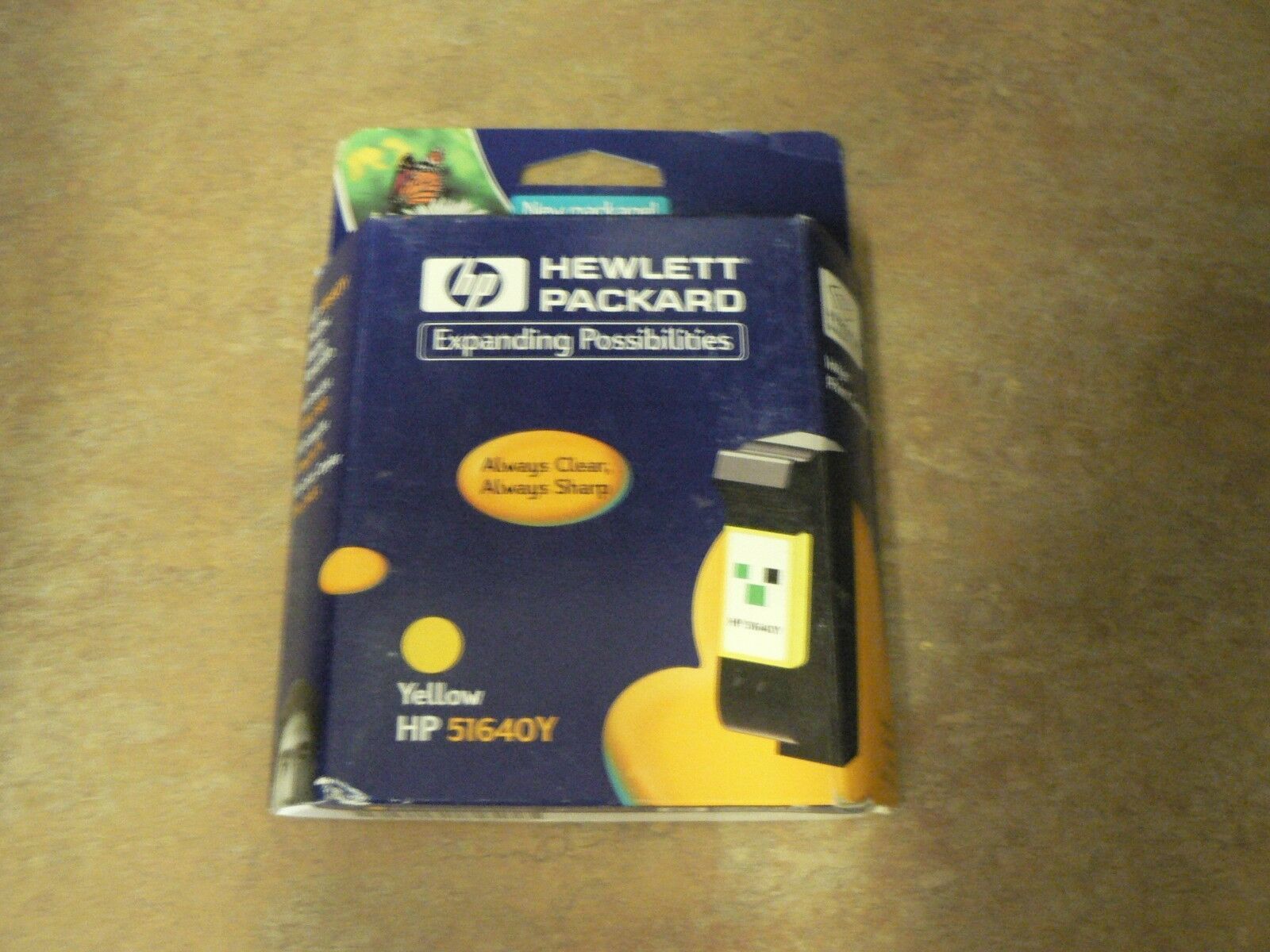 Genuine OEM HP Yellow Ink Jet Cartridge 51640Y - EXP MAY &amp; JUNE 2000 - $4.90