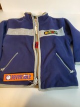 Vtg Gymboree Reversible Fleece Jacket Ski Winter Wonderland 2001 baby bo... - £33.31 GBP