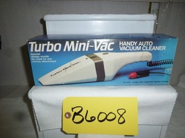 Turbo Mini- Vac, Handy Auto Vacuum Cleaner -Vintage- - £56.47 GBP