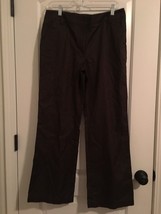 Talbots Women&#39;s Brown Dress Pants Slacks Zip Size 10 - $41.03