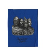 Knights Velveteen Plush Blanket, Medieval Fleece Throw, Castle Decor, Fa... - €23,00 EUR+