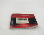 1999 Pontiac Bonneville Owners Manual Handbook OEM K03B34007 - $31.49