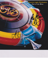 ELO Jeff Lynne Bev Bevan SIGNED 8&quot; x 10&quot; Photo + COA Lifetime Guarantee - $4,670.32 MXN