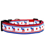 Political Nylon Democrat Dog Collar Medium - £16.54 GBP