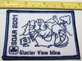 Girl Guides Canada SOAR 2001 Glacier View Mine Patch Badge - £9.01 GBP