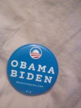 OBAMA BIDEN Pin-Back Campaign Button Vintage 2012 Political Election - £11.27 GBP