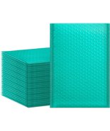 25Pcs Bubble Mailers, 6x10 Inches Self Seal Teal Poly Mailers, Padded En... - £14.84 GBP
