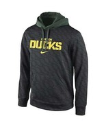 Nike Oregon Ducks KO Therma-FIT BLACK Hoodie &quot;Small&quot; - £18.99 GBP
