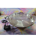 Rival XL 15 Inch Electric Skillet Stainless Steel 1500W, SS 166 Model - $109.74 CAD