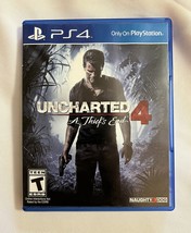 Uncharted 4 A Thief&#39;s End PlayStation 4 Video Game - £19.03 GBP