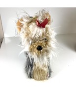 Vtg Daphne Black Brown White Dog Yorkshire Terrier Head Golf Club Driver... - $34.19 CAD