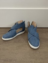 DSW Wedge sneakers Blue size 7 - $152.05 MXN