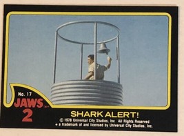 Jaws 2 Trading cards Card #17 Roy Scheider - £1.51 GBP