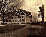 New Canaan Connecticut CT Hampton Inn 1914 Vtg Postcard Ess and Ess Photo - $9.76